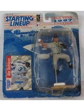 1997 Starting Lineup Alex Rodriguez Mariners Sealed w/Card Kenner MLB